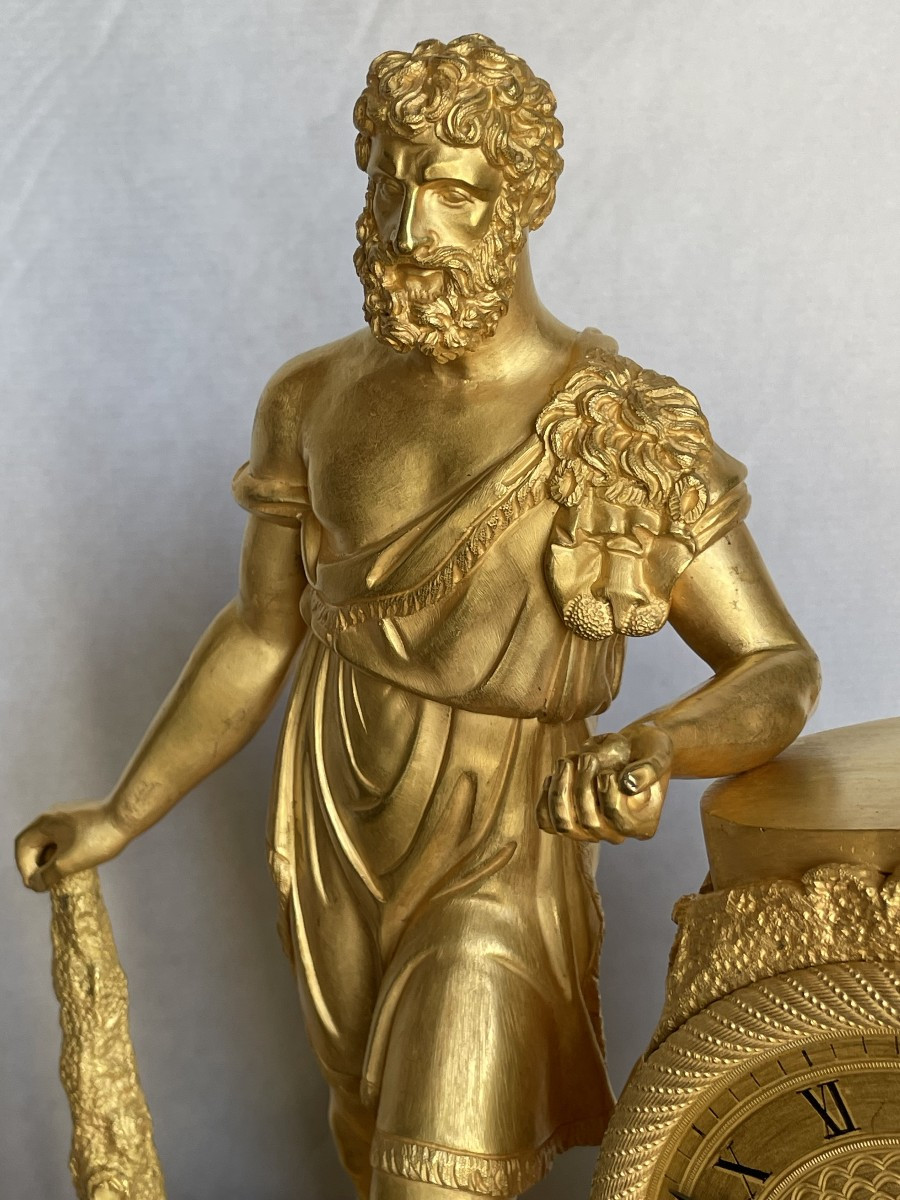 PENDULE  MYTHOLOGIQUE  HERCULE-photo-3