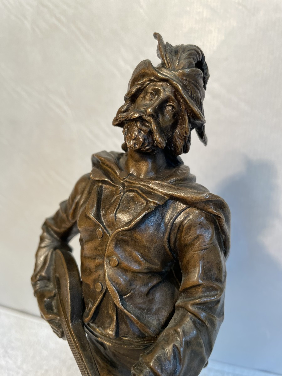 Bronze signé du fondeur RASMUSSEN circa 1896.-photo-4