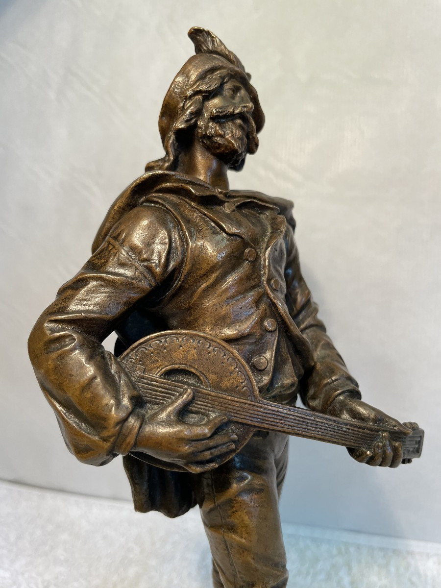Bronze signé du fondeur RASMUSSEN circa 1896.-photo-2