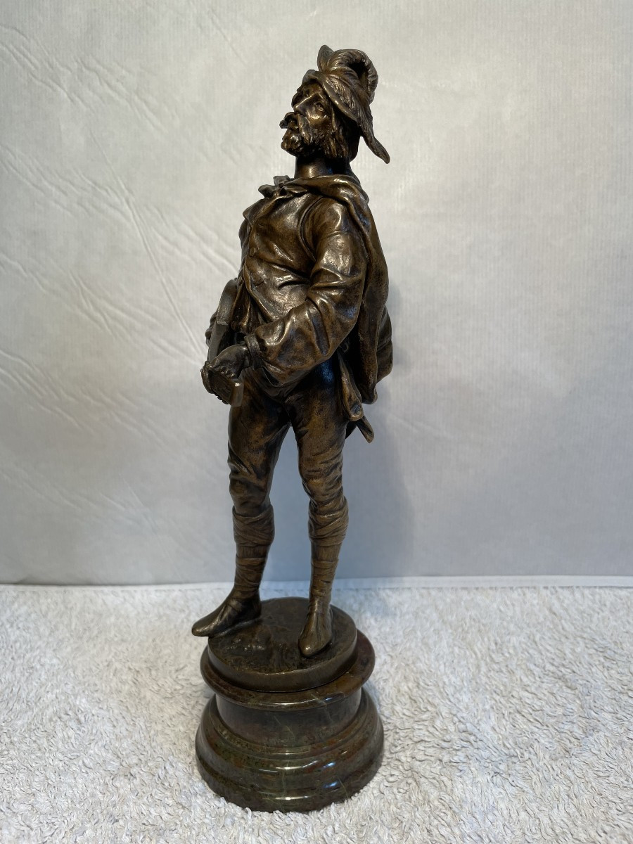 Bronze signé du fondeur RASMUSSEN circa 1896.-photo-3