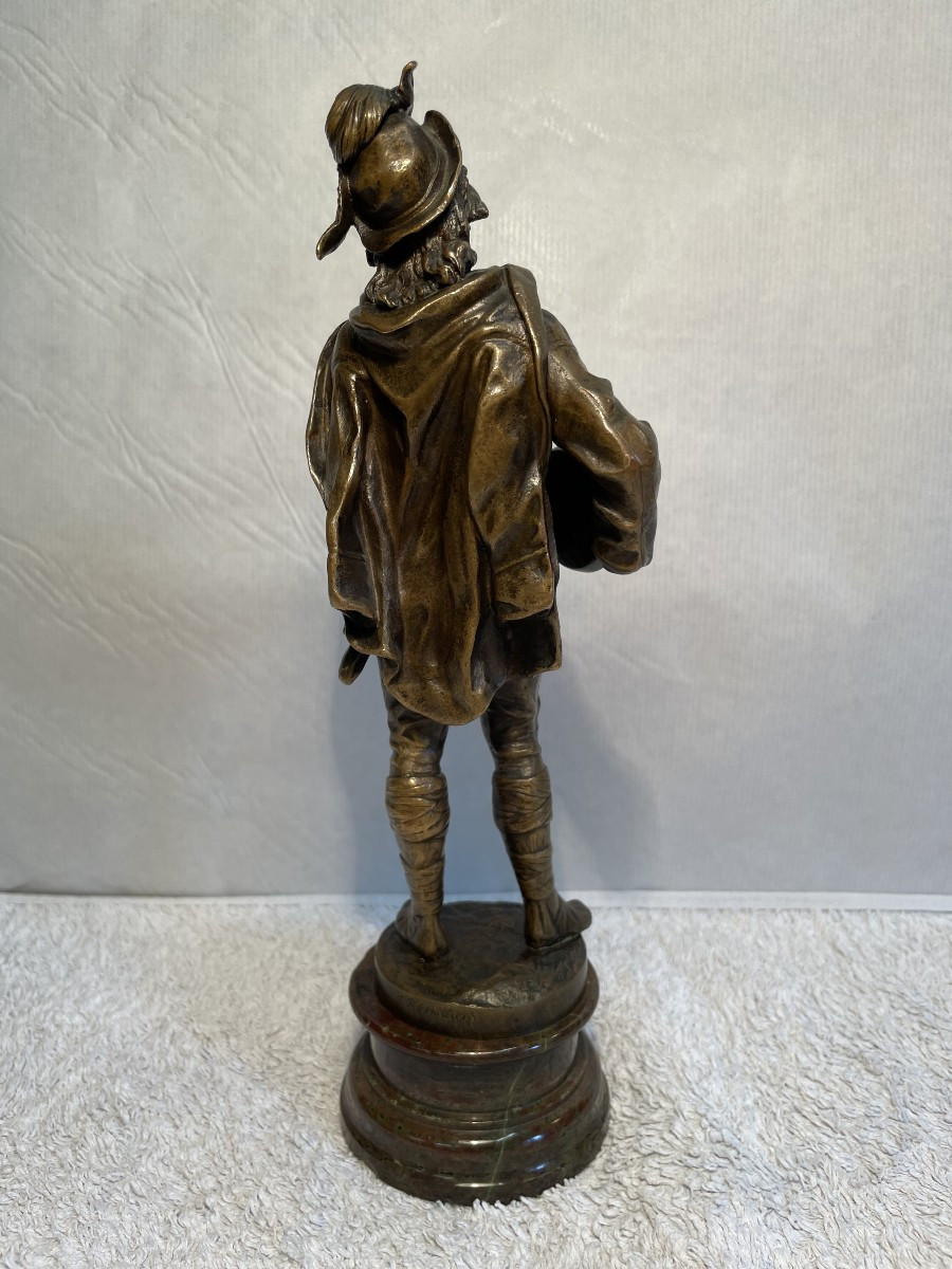 Bronze signé du fondeur RASMUSSEN circa 1896.-photo-5