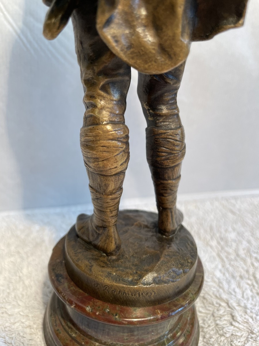 Bronze signé du fondeur RASMUSSEN circa 1896.-photo-8