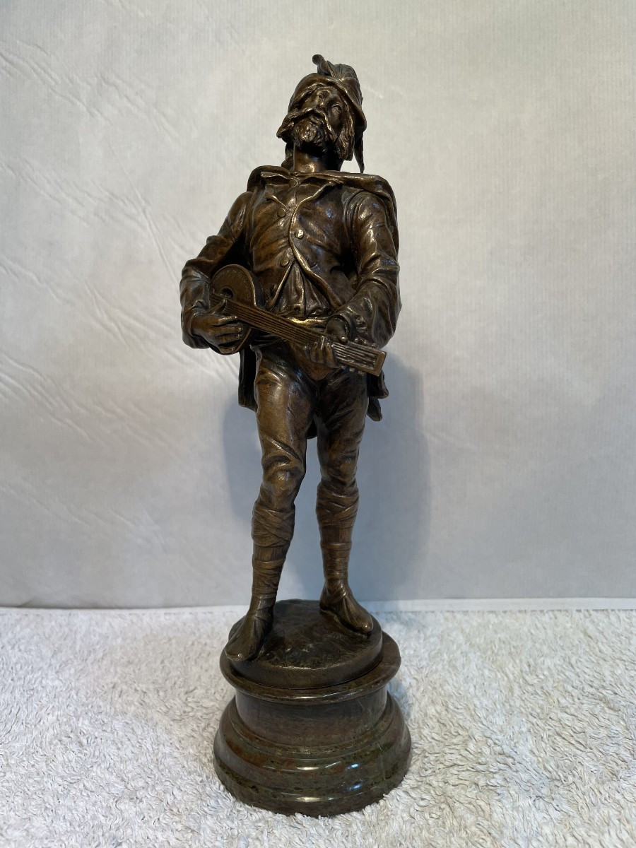 Bronze signé du fondeur RASMUSSEN circa 1896.