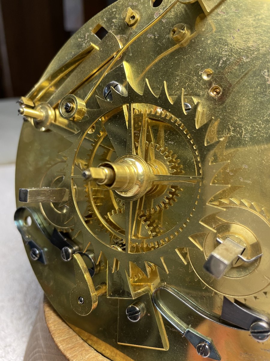 30-day Calendar Movement 1794 Bourdier Paris-photo-6