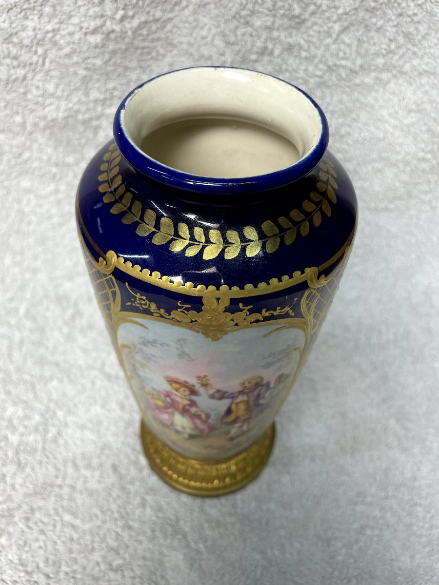 Blue Sèvres Vase, Château Des Tuileries-photo-8