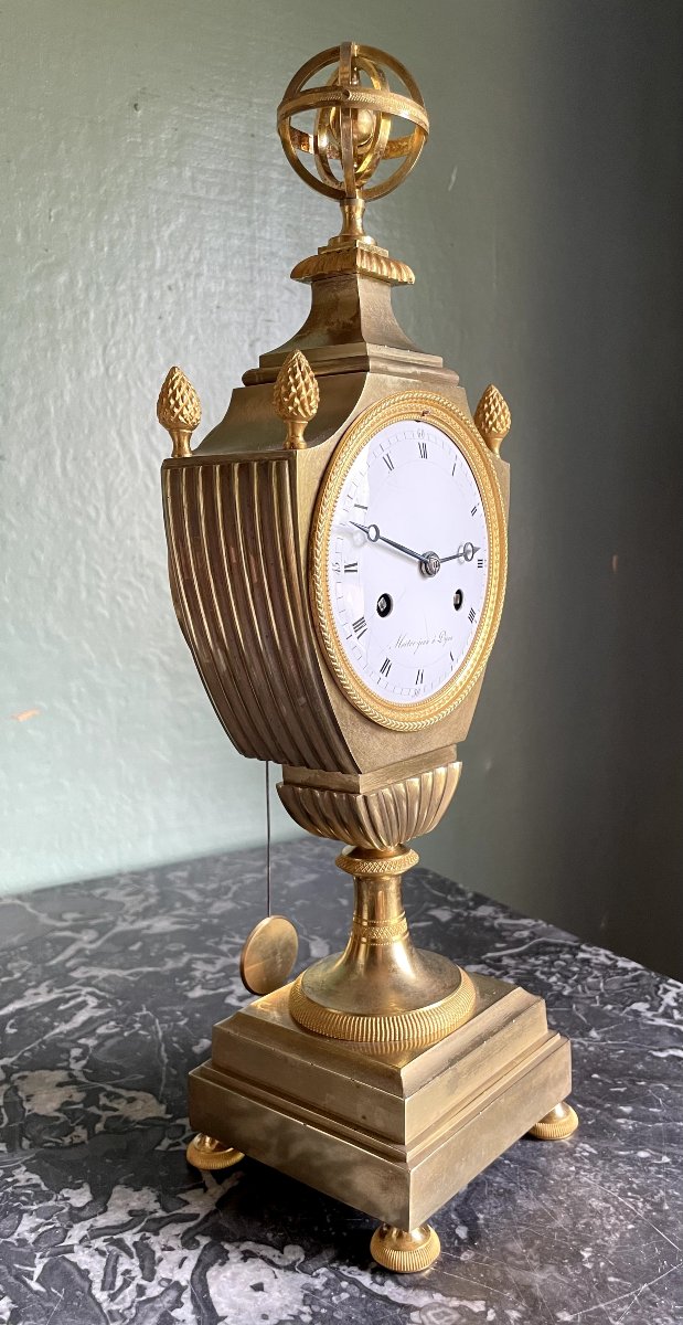 Empire Clock, Armillary Sphere, Height 39.-photo-3
