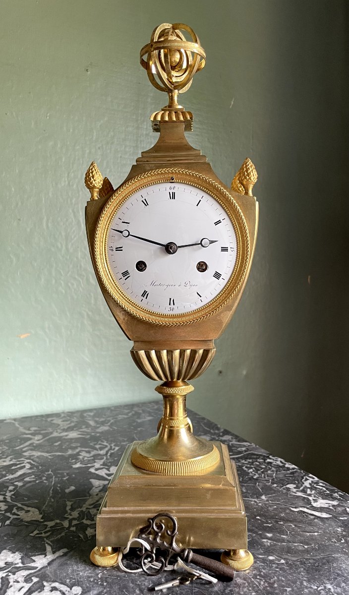 Empire Clock, Armillary Sphere, Height 39.