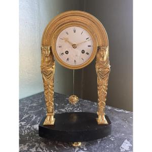 PENDULE DIRECTOIRE , HT 35.