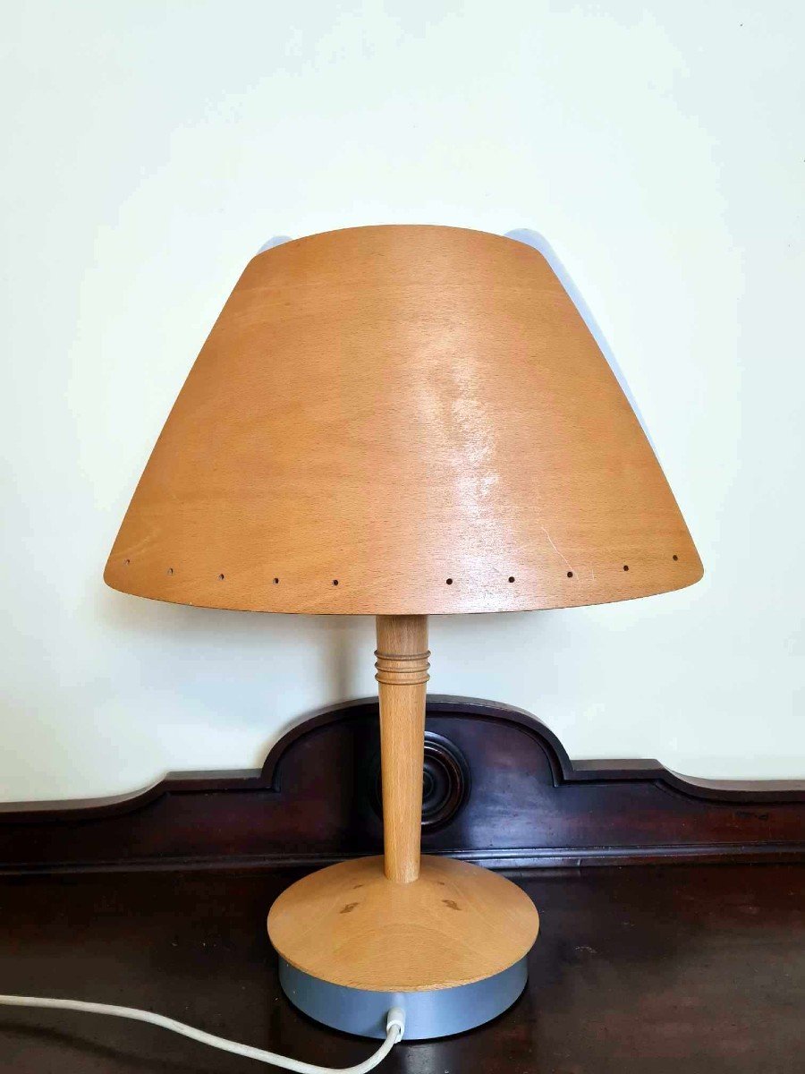 Scandinavian Style Table Lamp Designed And Manufactured By Lucid France For Hilton Hotel -photo-2