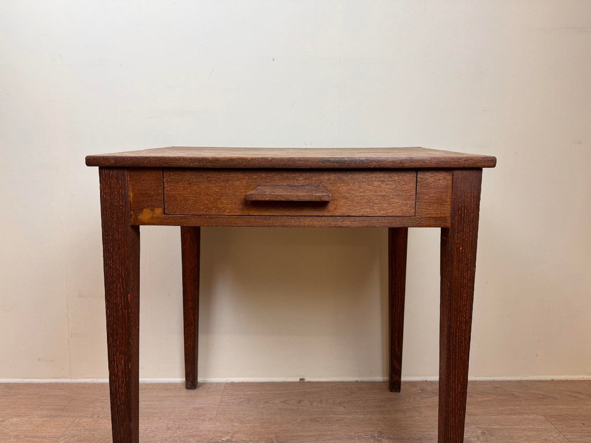 Louis XVI Style Rustic Scriban Desk-photo-2