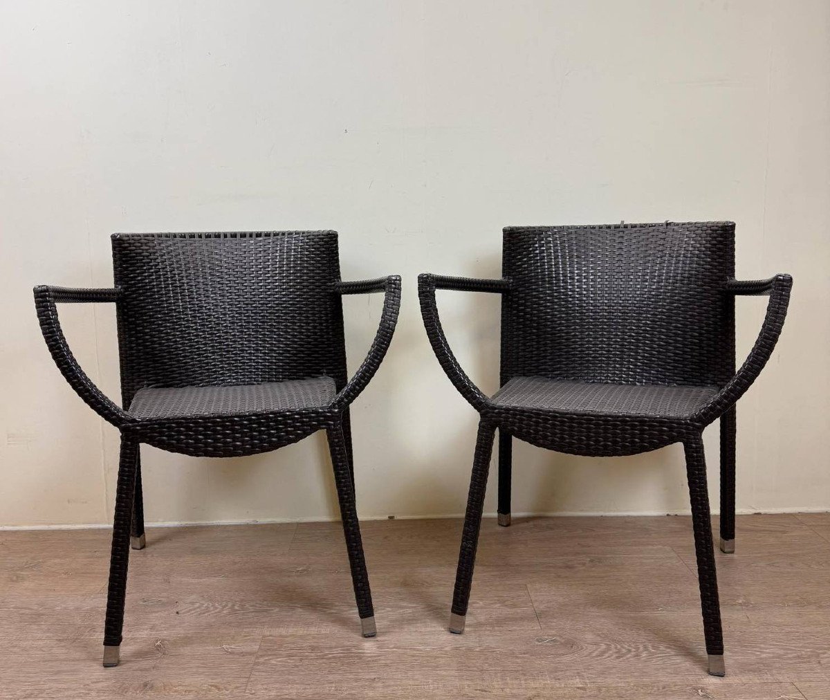 Pair Of Emu Armchairs Model Nilo / Design By Chiaramonte And Marin -photo-4