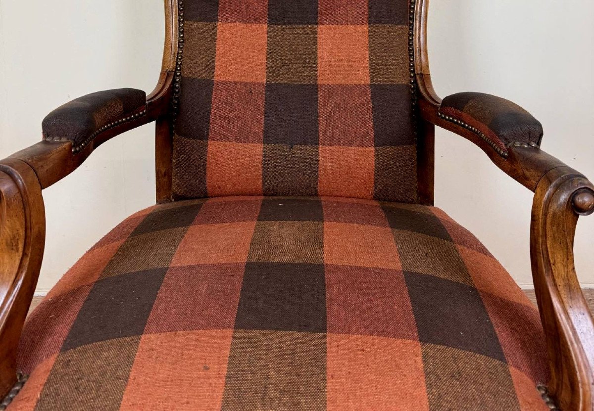 Fauteuil Voltaire époque XIXeme-photo-2
