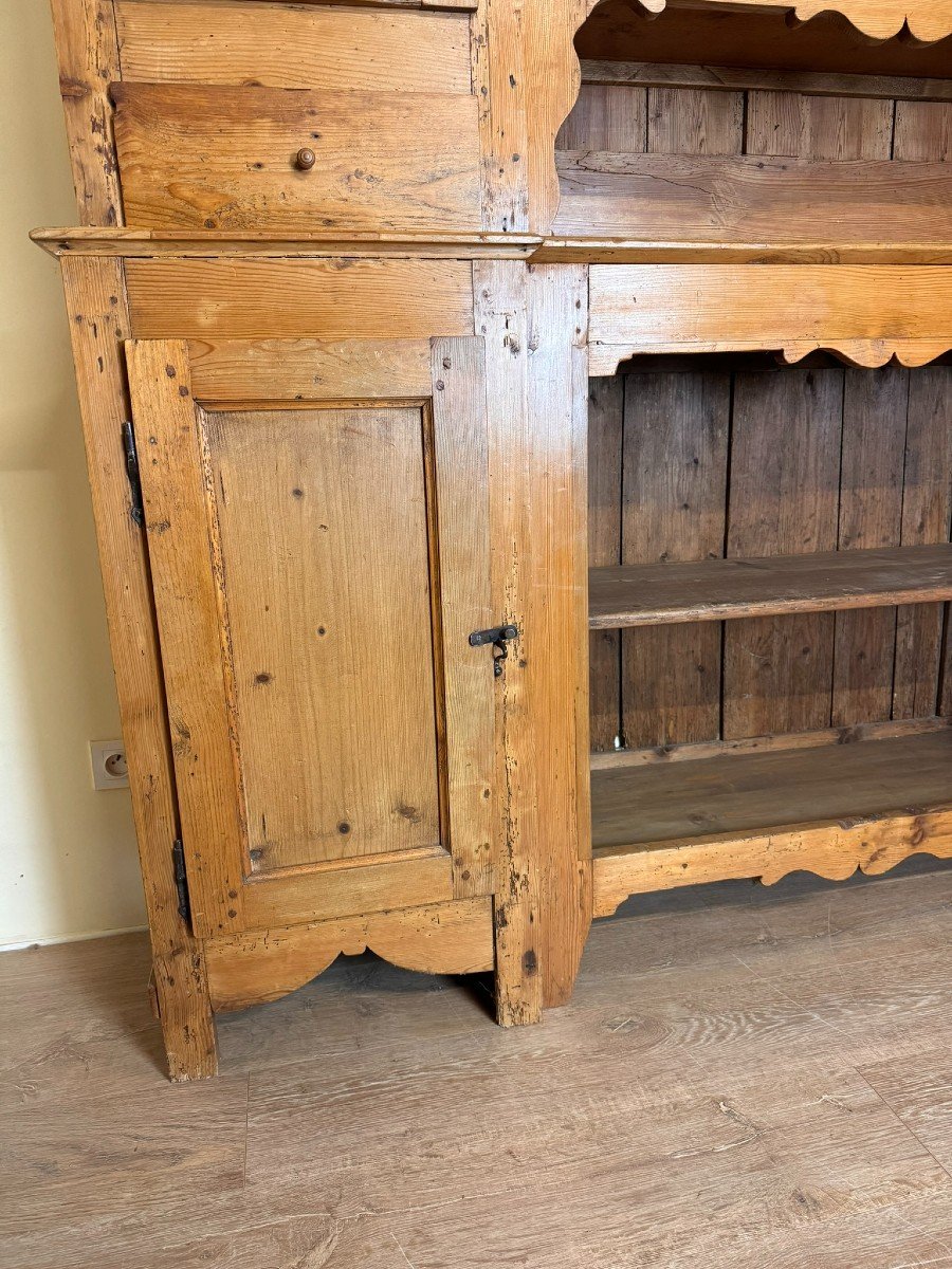 Very Important Franc Comtois Buffet 18th Century In Fir -photo-2