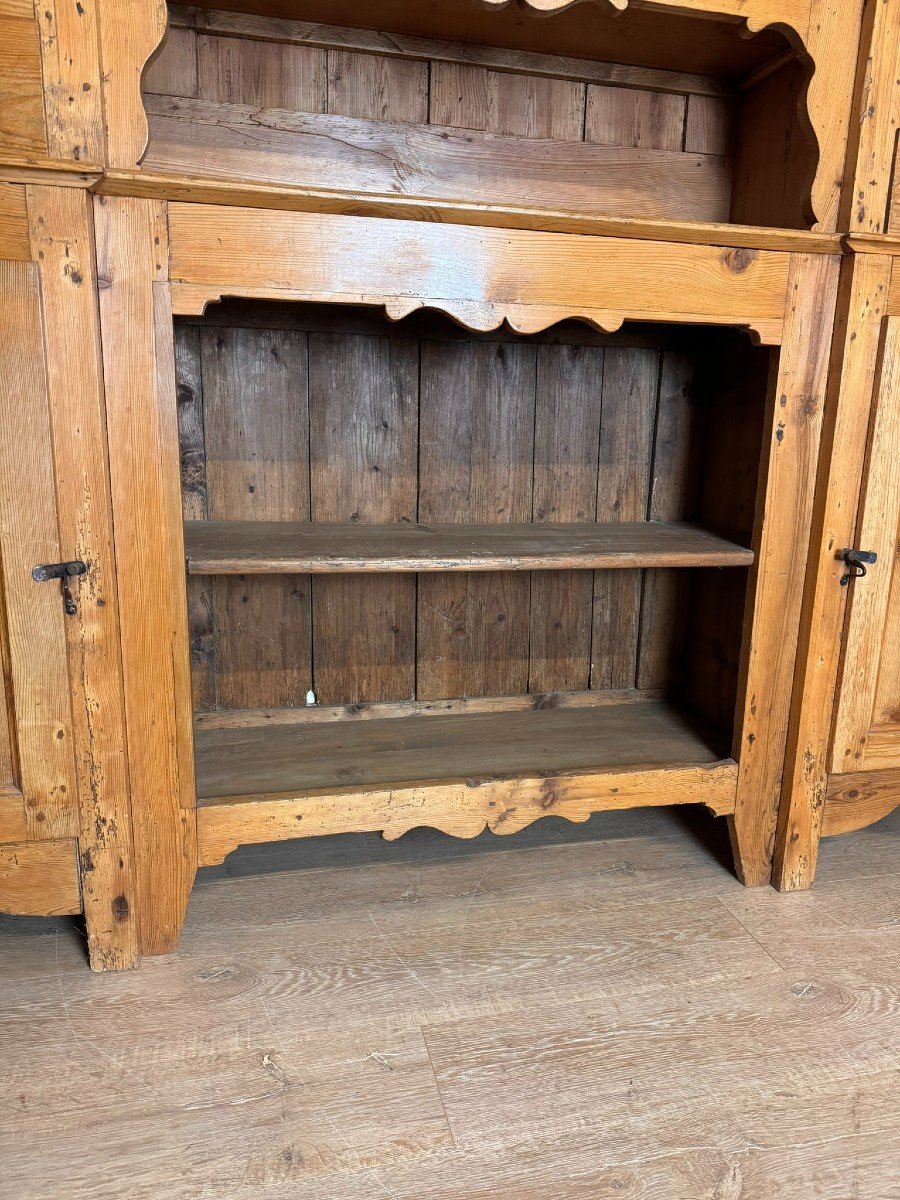 Very Important Franc Comtois Buffet 18th Century In Fir -photo-3