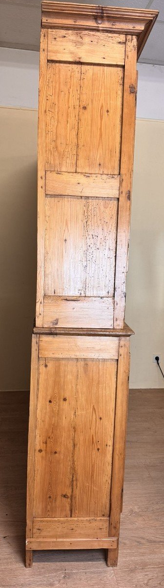Very Important Franc Comtois Buffet 18th Century In Fir -photo-8