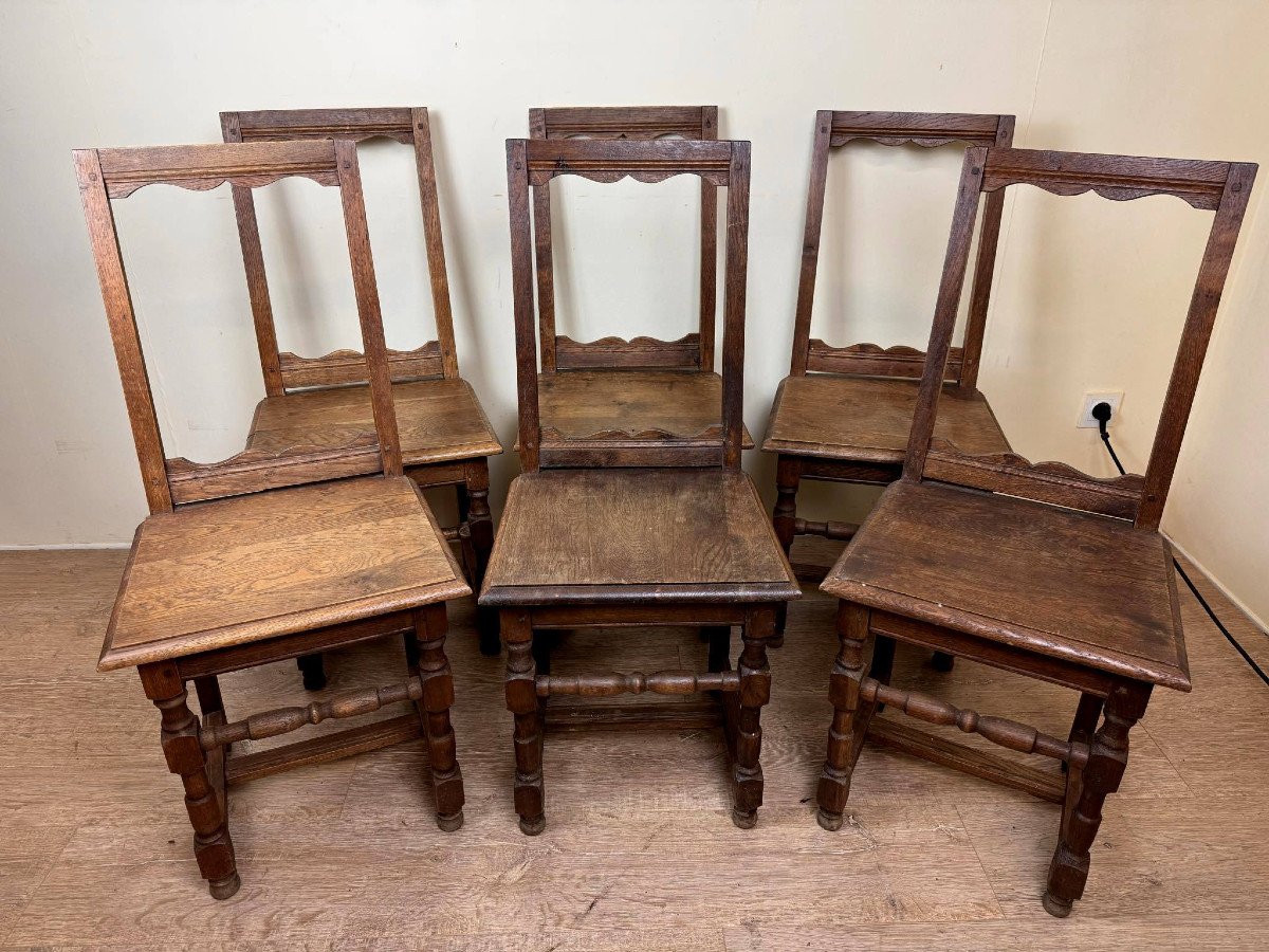 Series Of 6 Lorraine Chairs-photo-2