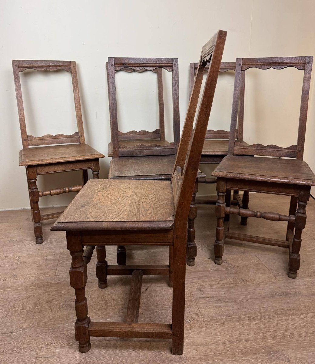 Series Of 6 Lorraine Chairs-photo-7