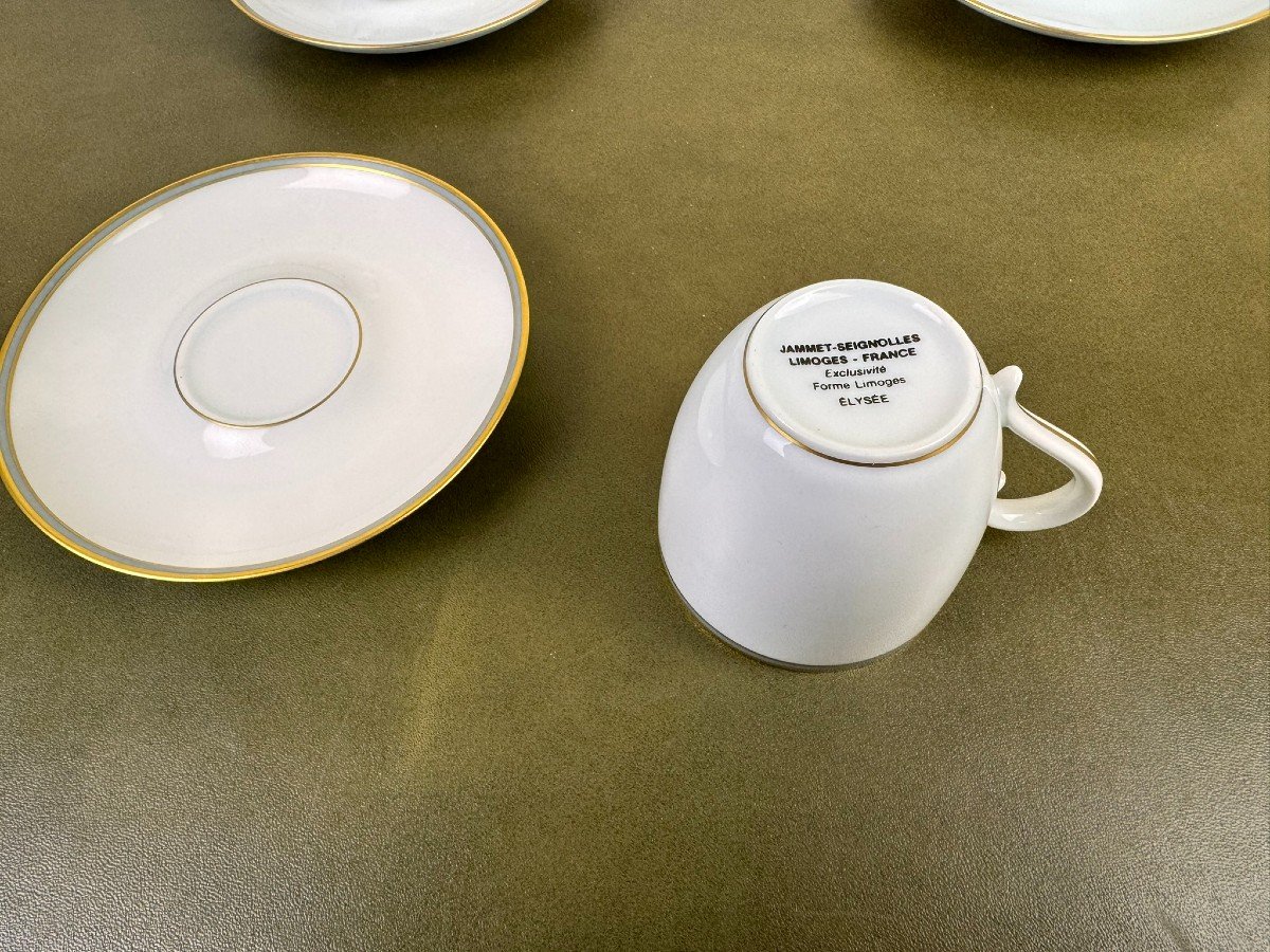 Jammet Seignolles Limoges Porcelain: Elysée Service -photo-5