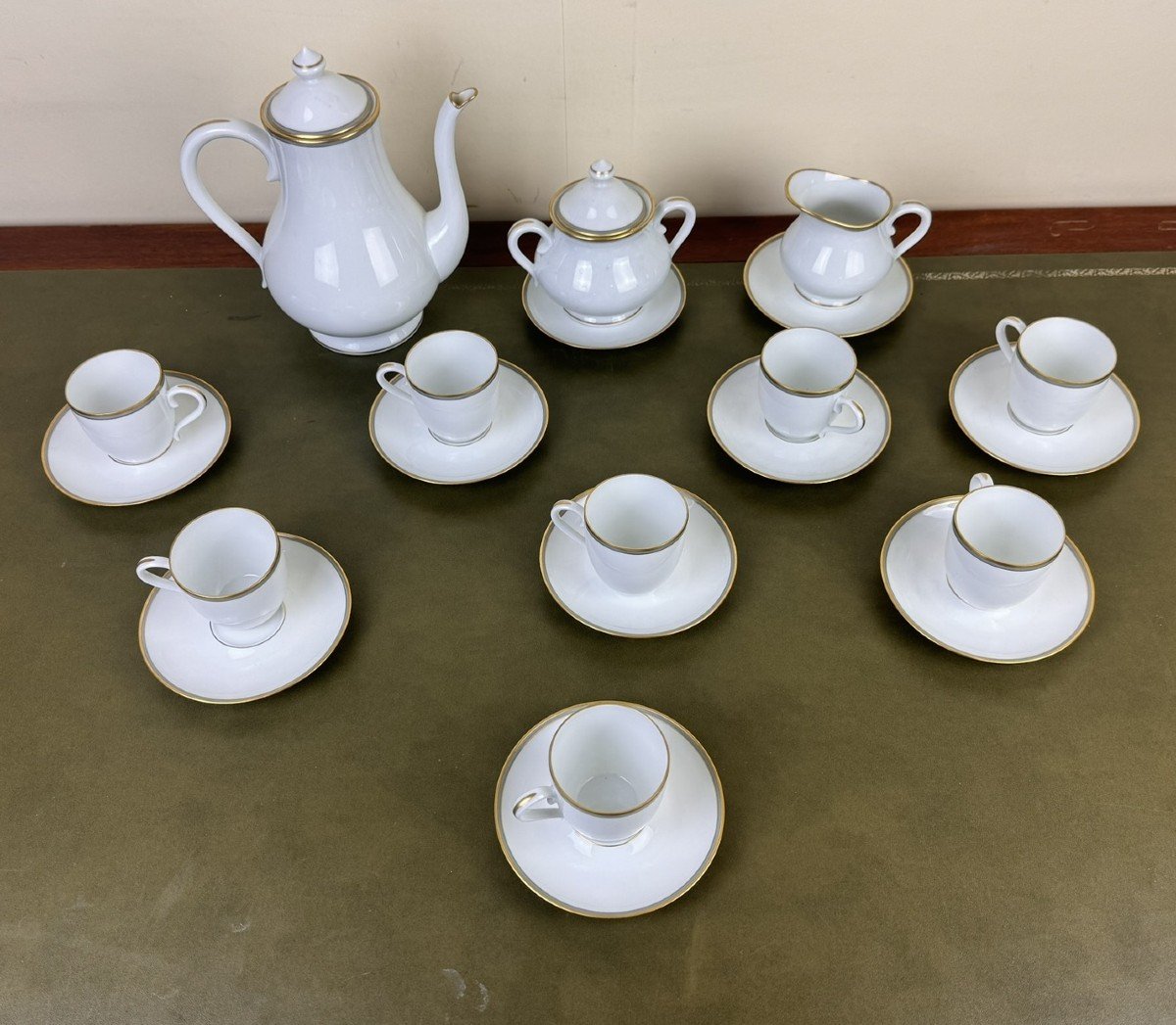 Jammet Seignolles Limoges Porcelain: Elysée Service 