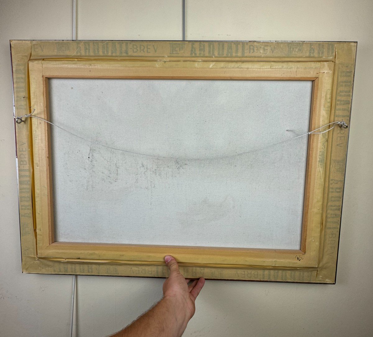 Oil On Canvas Japanese Painting (b)-photo-4