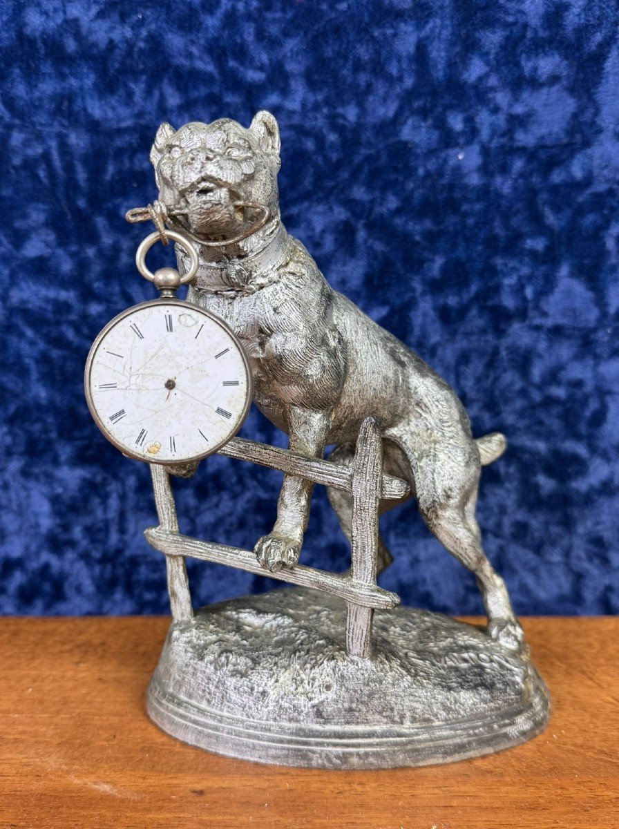 C.valton:  Bronze Watch Holder “the Bulldog” 