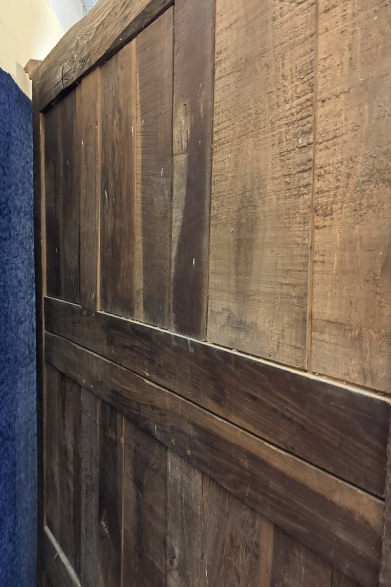 Louis XV - Louis XVI Transition Period Wardrobe In Walnut-photo-7
