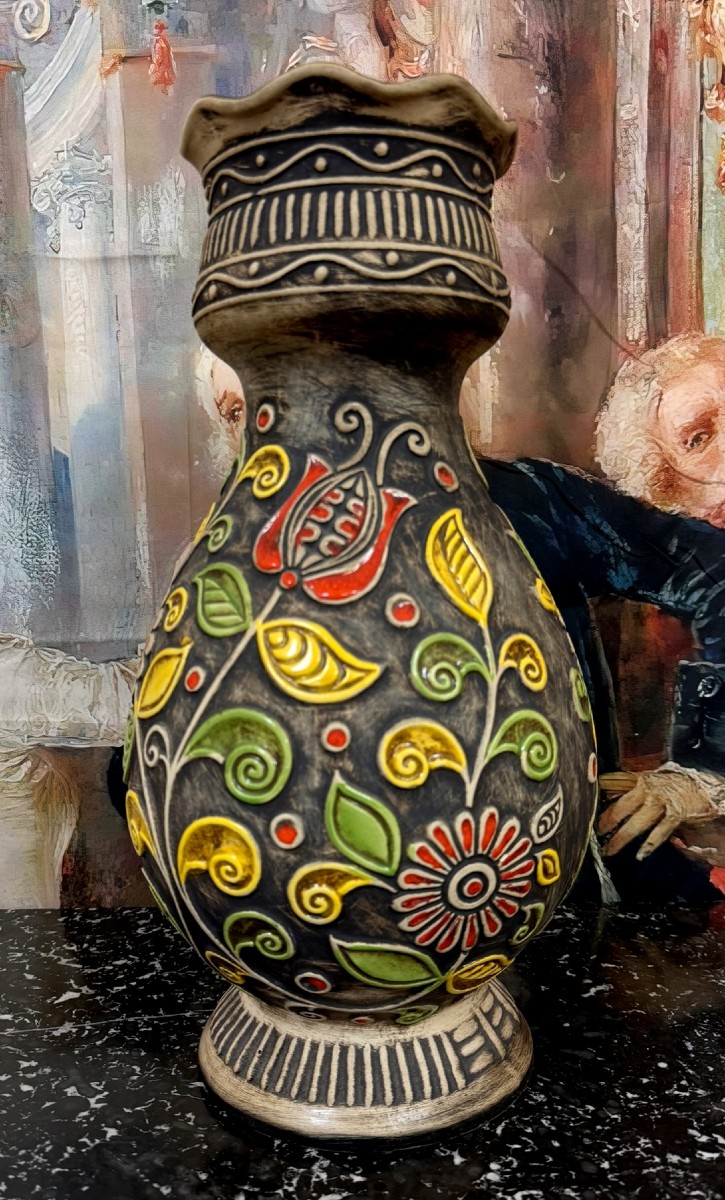 West Germany : Vase En Céramique 70'