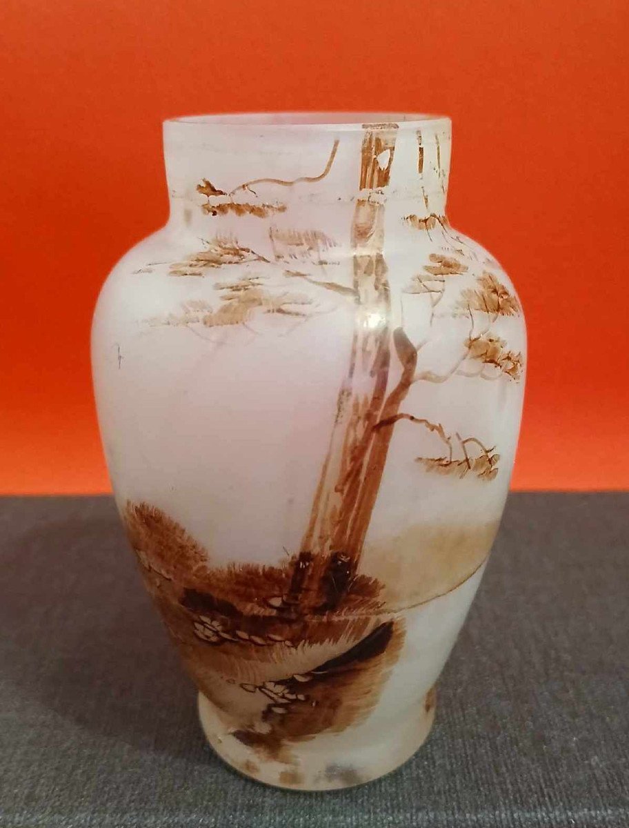 Two Vases And A Marbled Glass Empty Pocket-photo-8