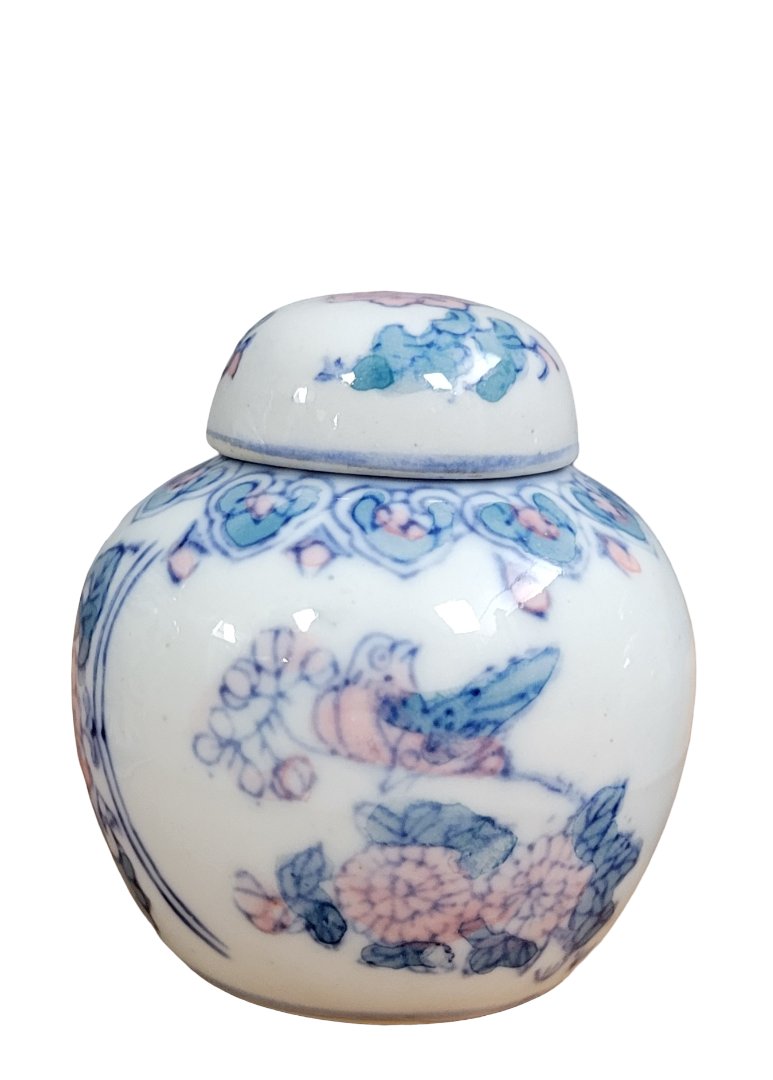 Trois pots couverts en porcelaine chinoise-photo-5