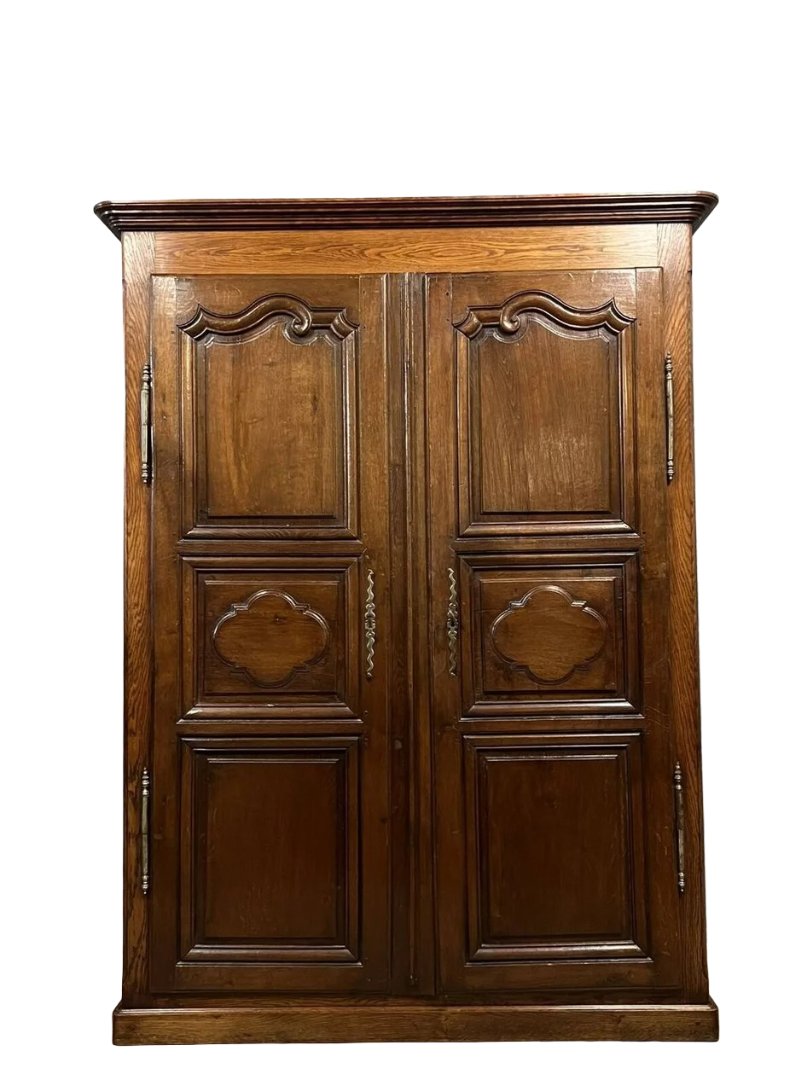 Louis XIV Style Valet Cabinet In Solid Wood  -photo-2