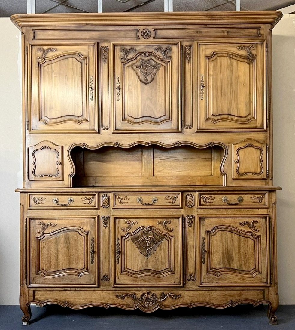 Very Important Louis XV Style Sideboard In Cherry Wood 