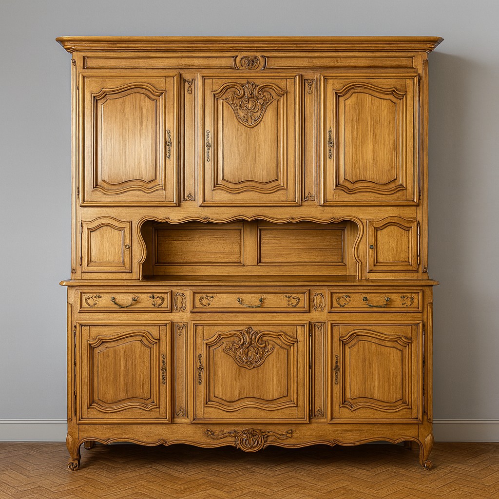 Très important buffet de style Louis XV en merisier 