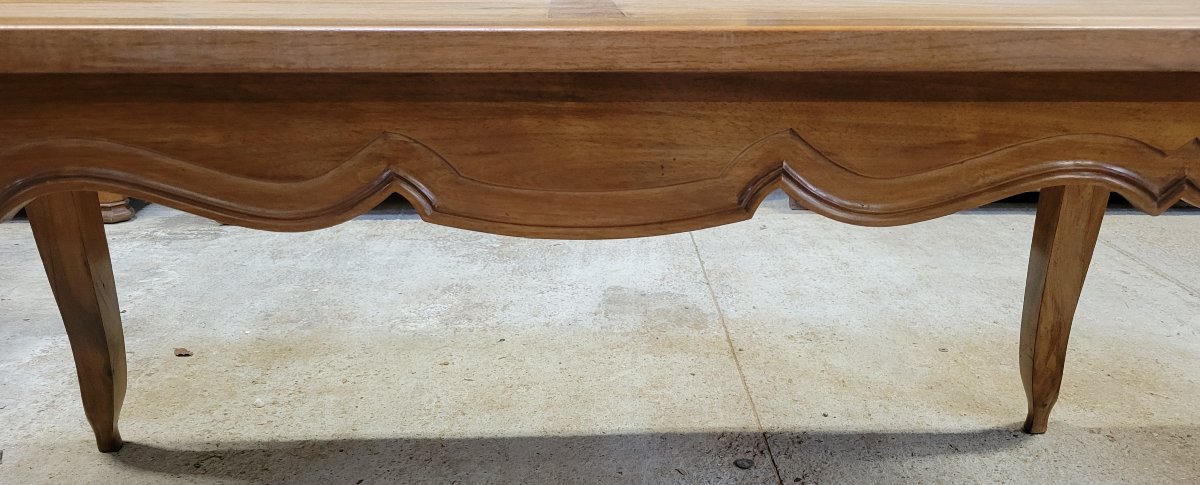 Grande table provençale style Louis XV a allonges-photo-3