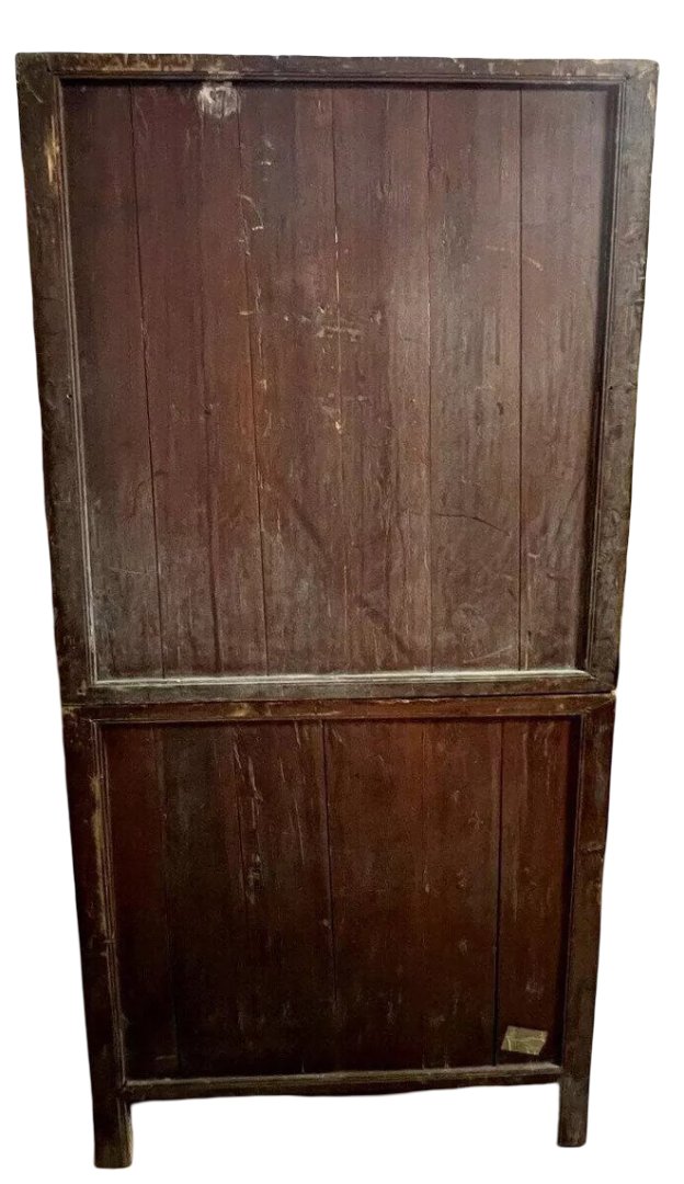 Asia 19th Century: Chinese Lacquer Cabinet -photo-1