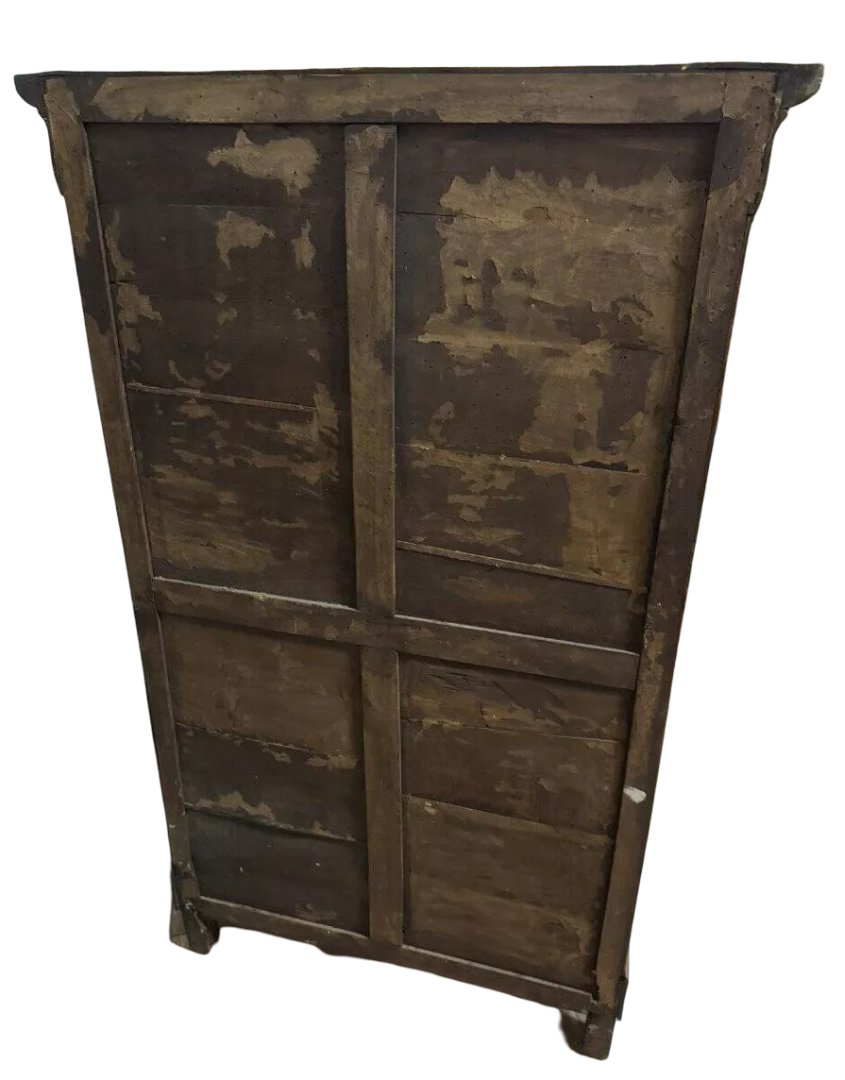 Louis Philippe Period Secretary With Ogee In Walnut -photo-3