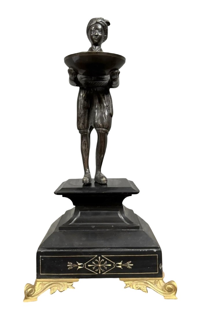 After Louis Van Cutsem: Large Orientalist Bronze Sculpture / Height 35cm