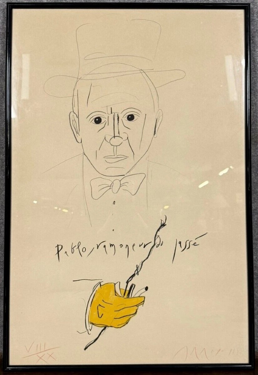 Eduardo Arroyo (1937-2018) Pablo, Chimney Sweep Of The Past Lithographed Work