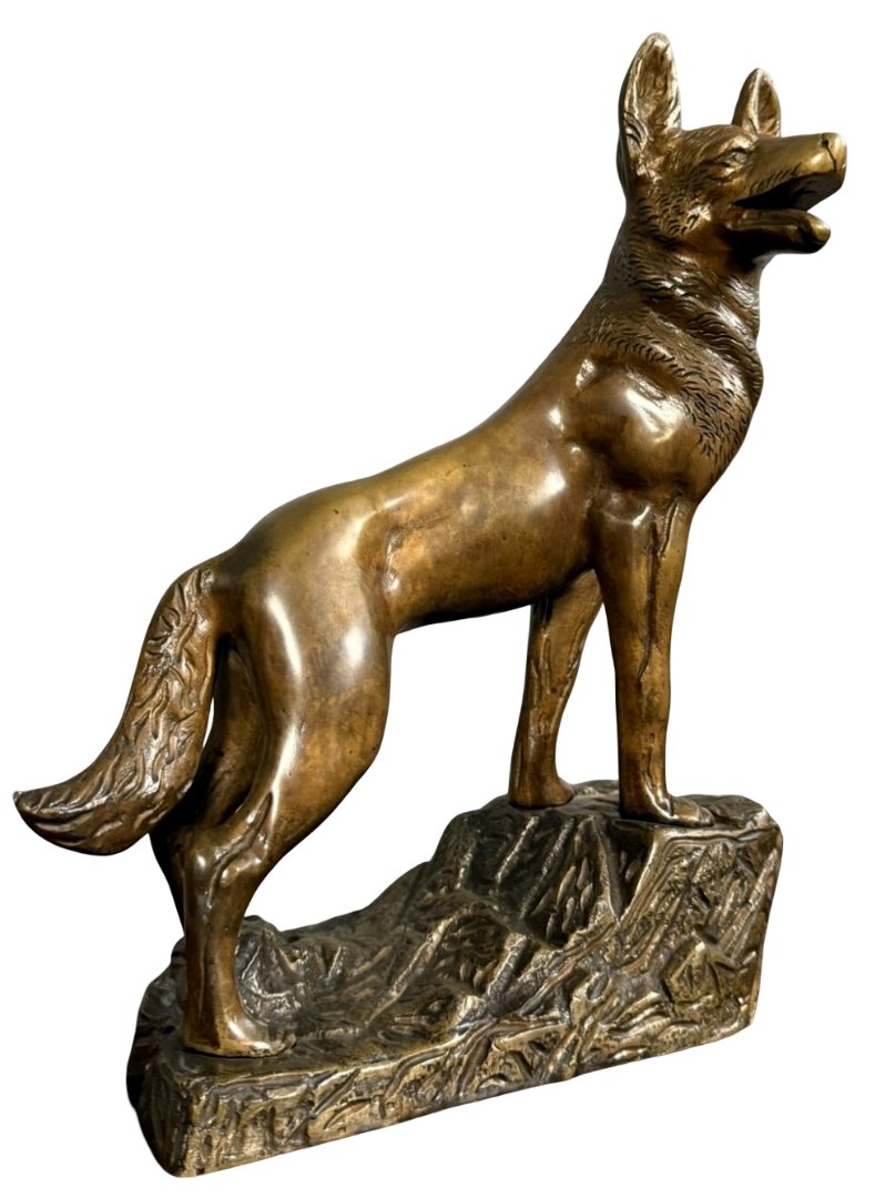 After Louis Albert Carvin (1875-1951): Bronze Sculpture From The Napoleon III Period-photo-1