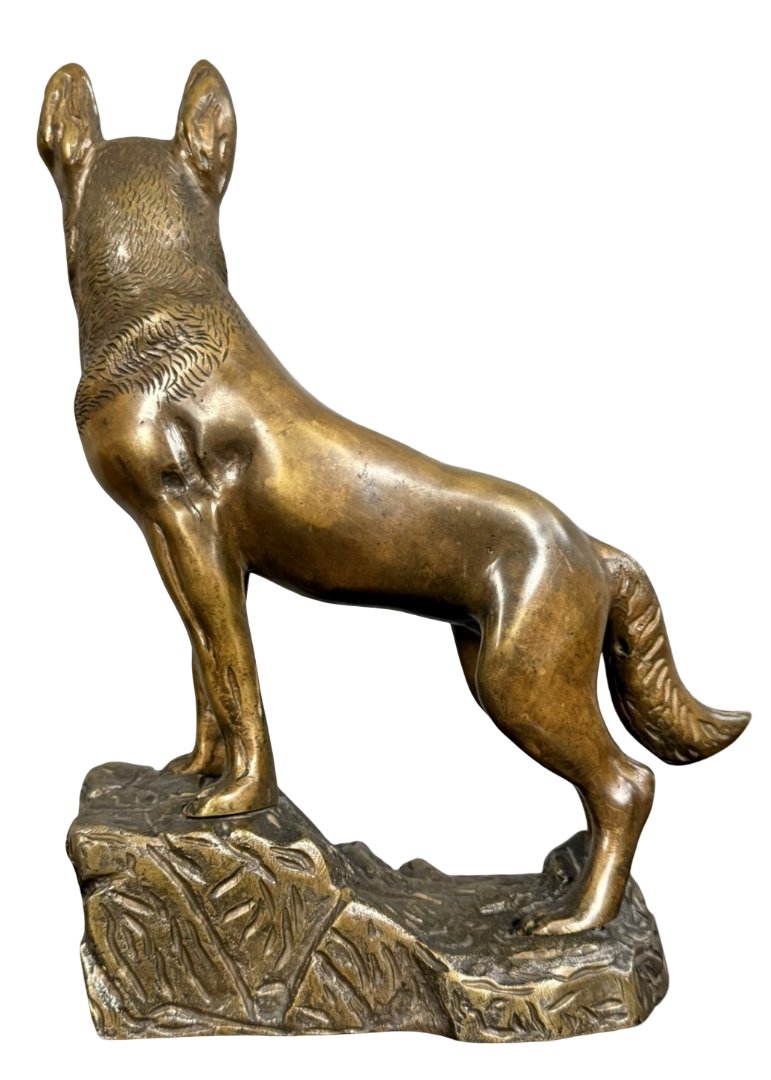 After Louis Albert Carvin (1875-1951): Bronze Sculpture From The Napoleon III Period-photo-3