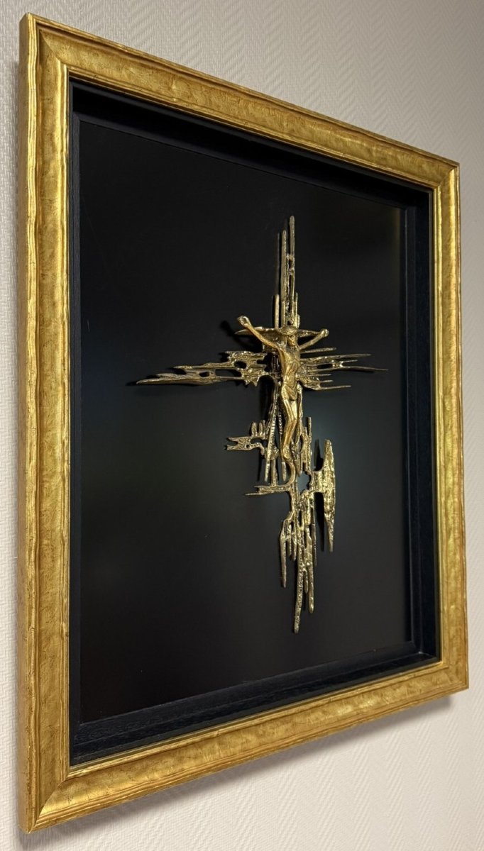 Salvador Dali : Rare grand Christ de Saint Jean de la Croix-photo-1