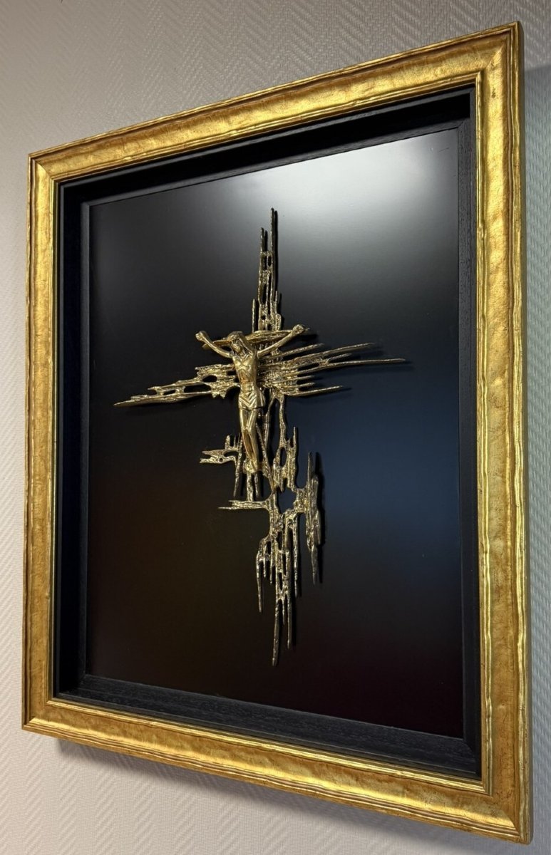 Salvador Dali : Rare grand Christ de Saint Jean de la Croix-photo-2