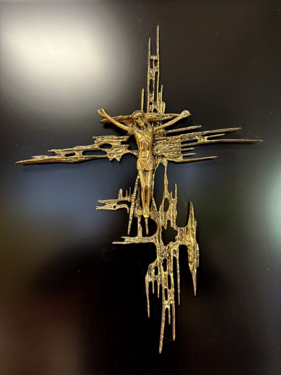 Salvador Dali : Rare grand Christ de Saint Jean de la Croix-photo-5