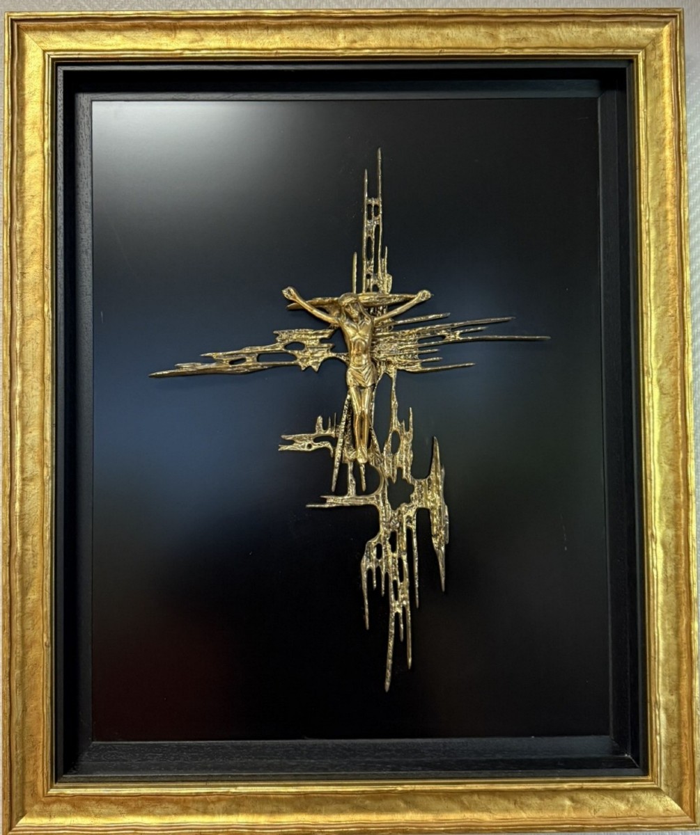 Salvador Dali : Rare grand Christ de Saint Jean de la Croix