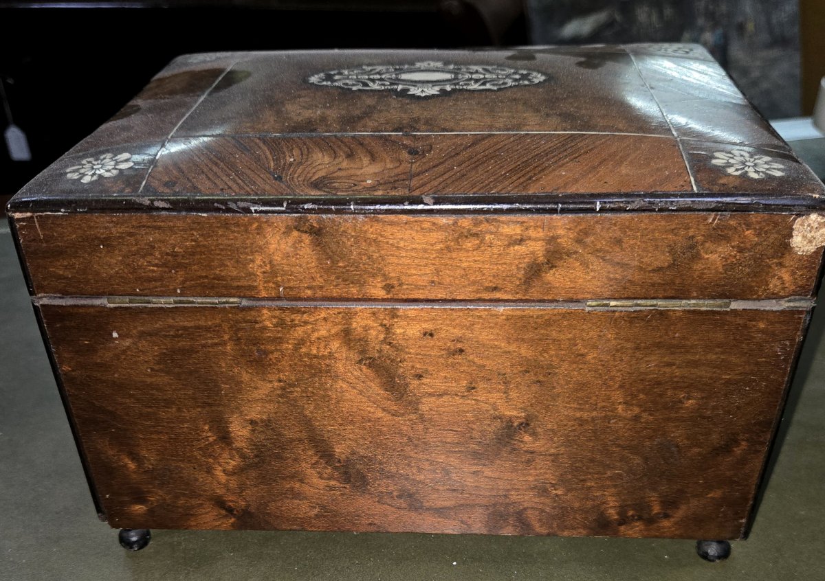 cabinet a cigares époque Napoléon III en bois nobles-photo-4