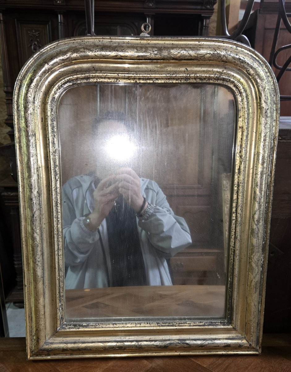 Louis Philippe Period Gilded Mirror -photo-3