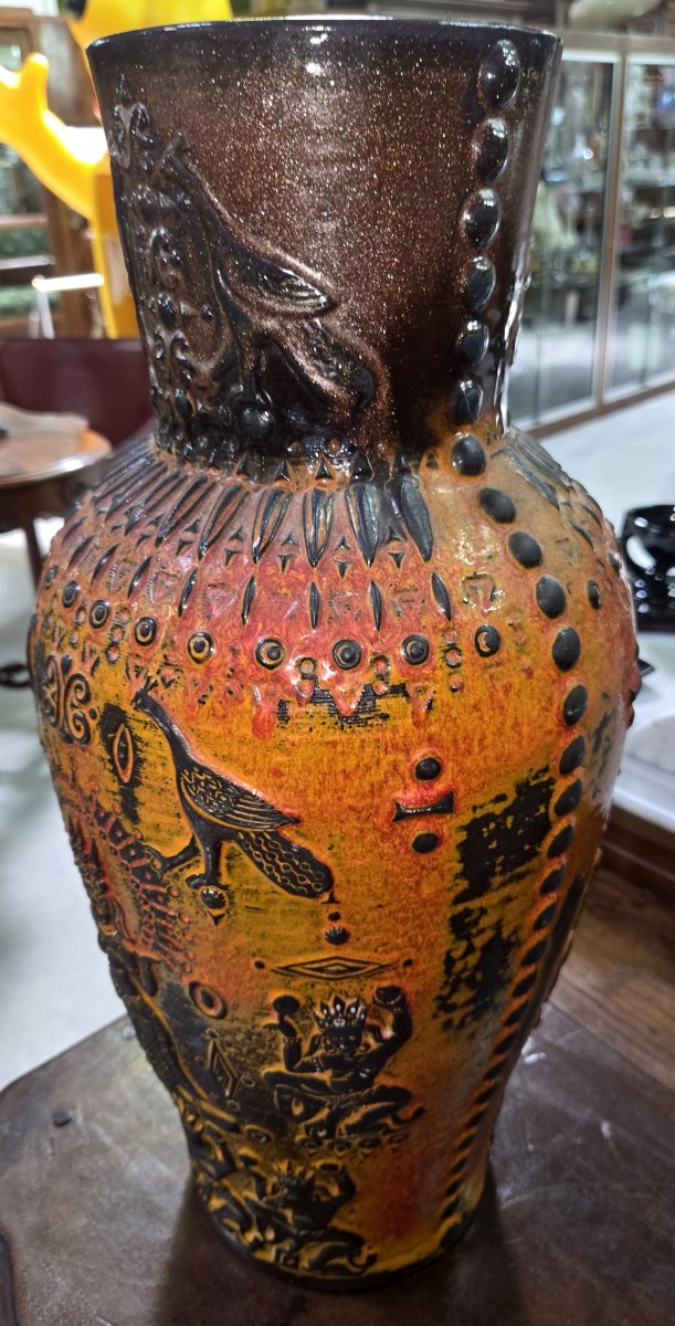 Large Ceramic Vase -photo-2