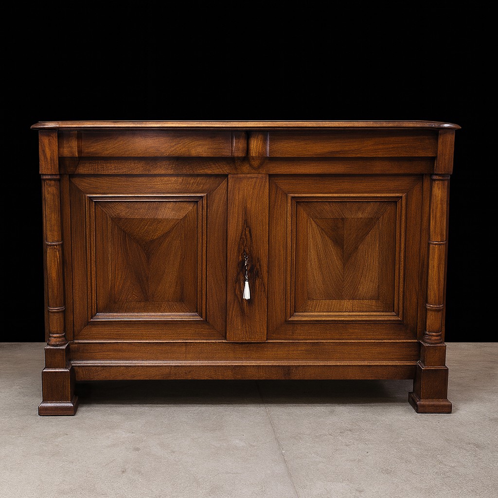 Empire Period Walnut Sideboard