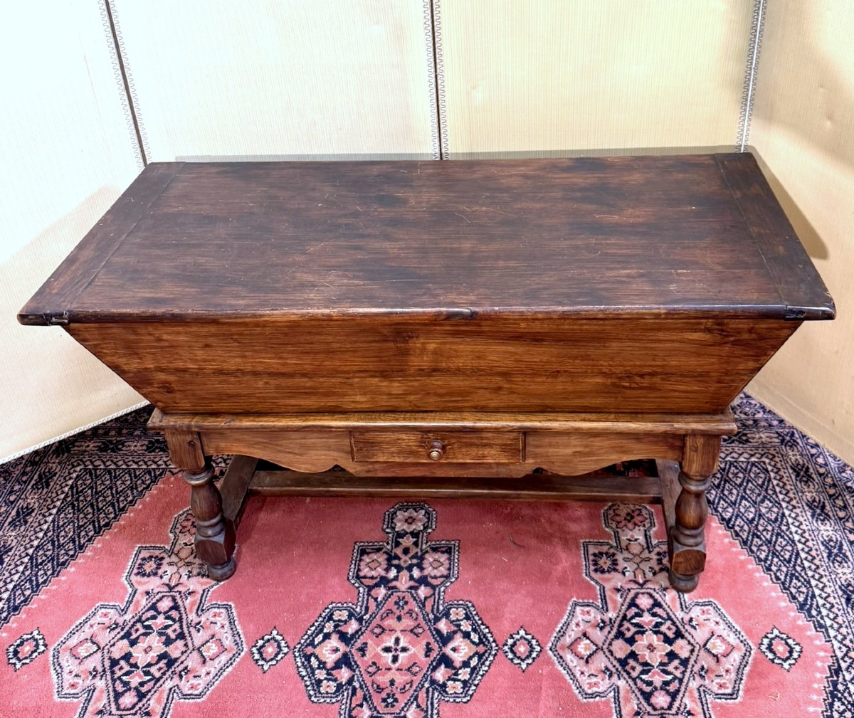 petrin rustique style Louis XIII en chene-photo-3