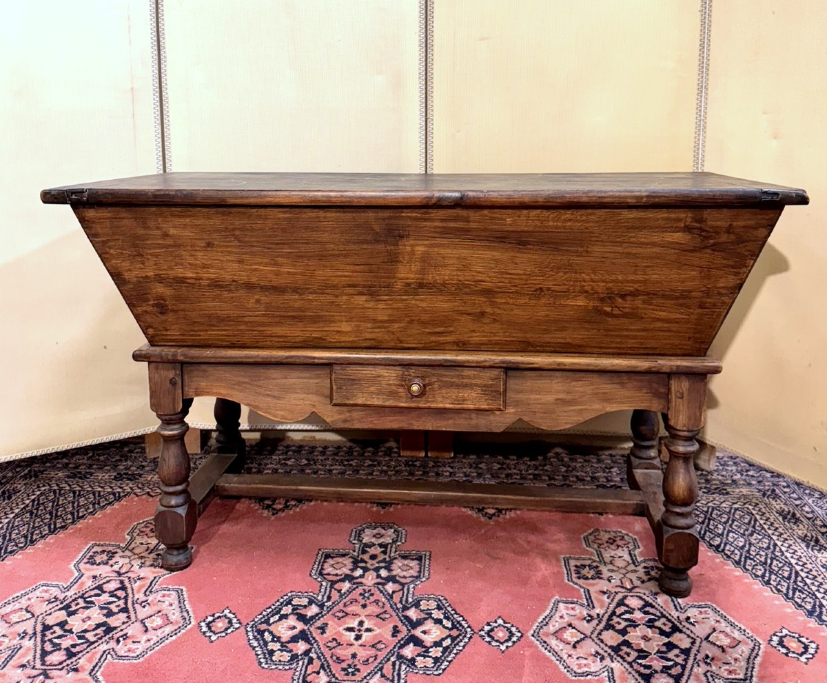 petrin rustique style Louis XIII en chene