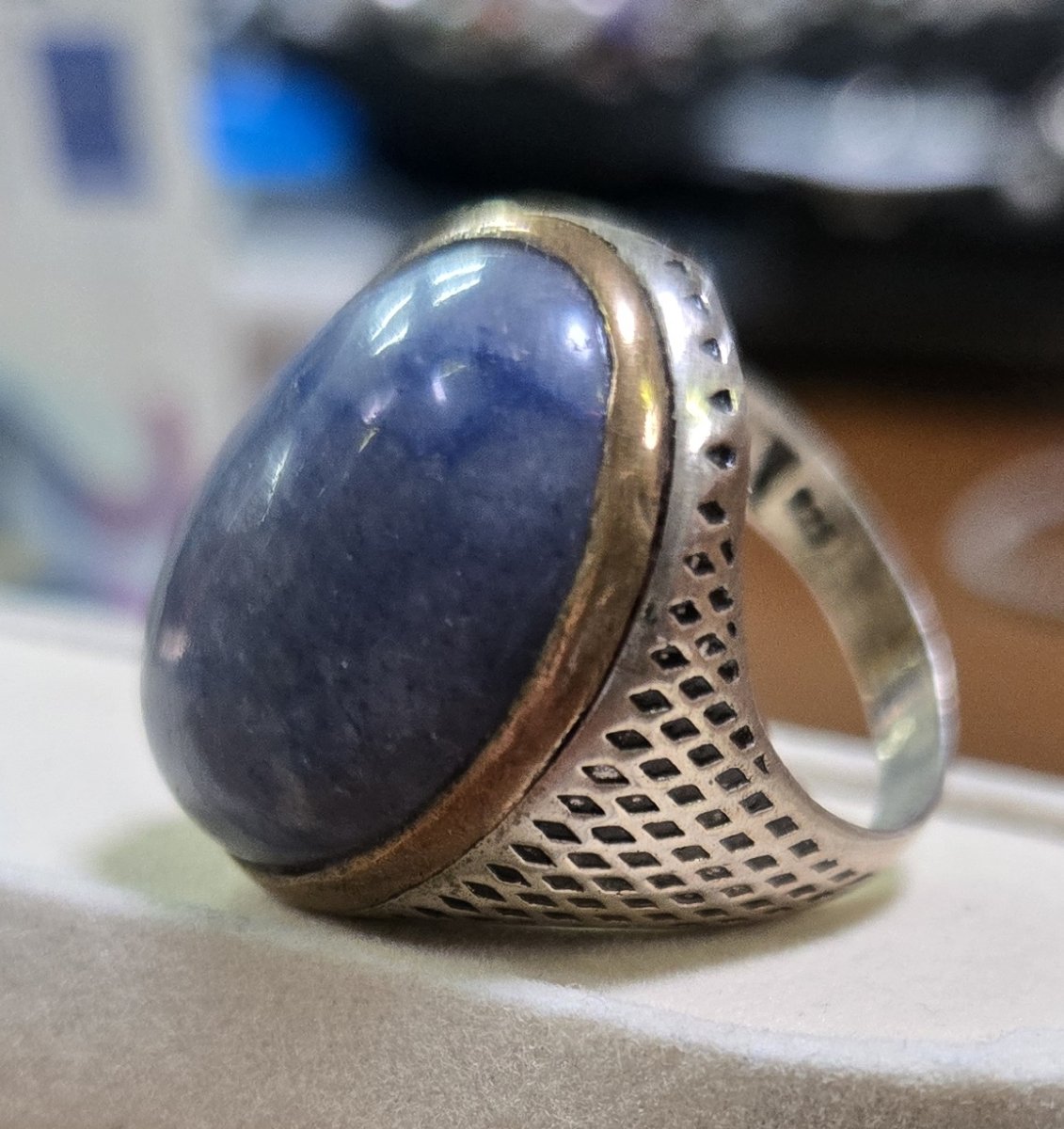 Bague style Baroque en argent-photo-1